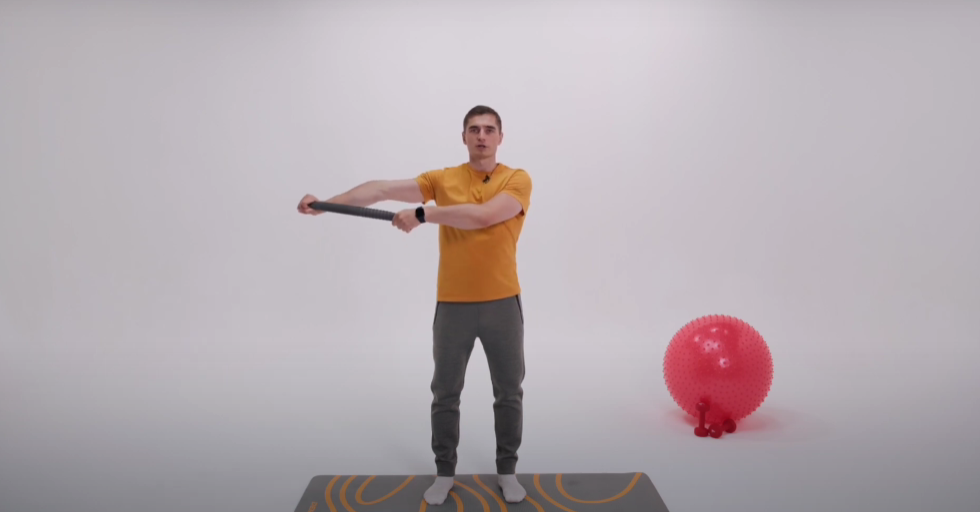 Восстановление подвижности плеча при артрозе с помощью лечебной физкультуры