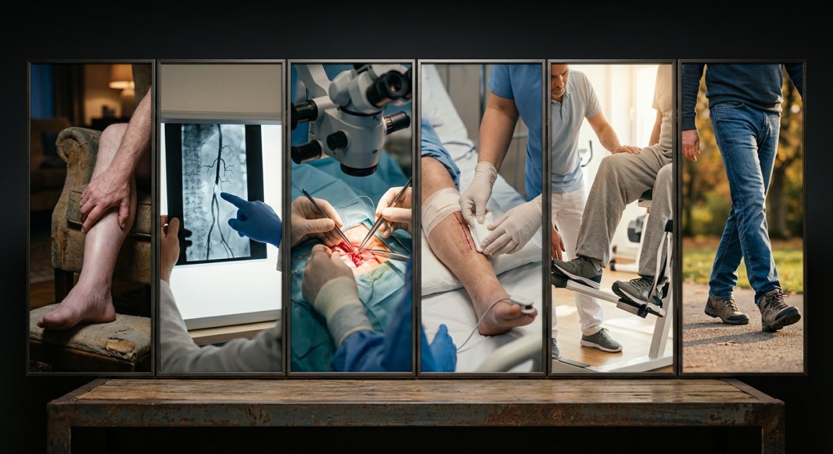 Тромбоз артерий нижних конечностей: от причин до полного восстановления