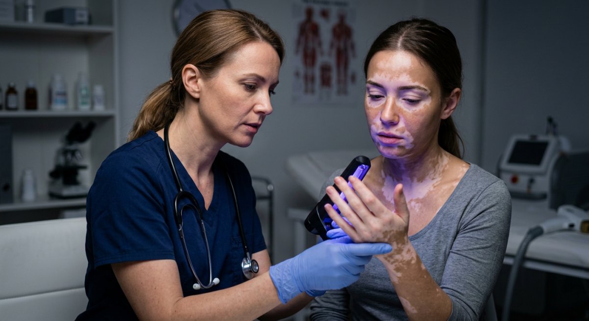 Витилиго: причины появления белых пятен и современные методы лечения