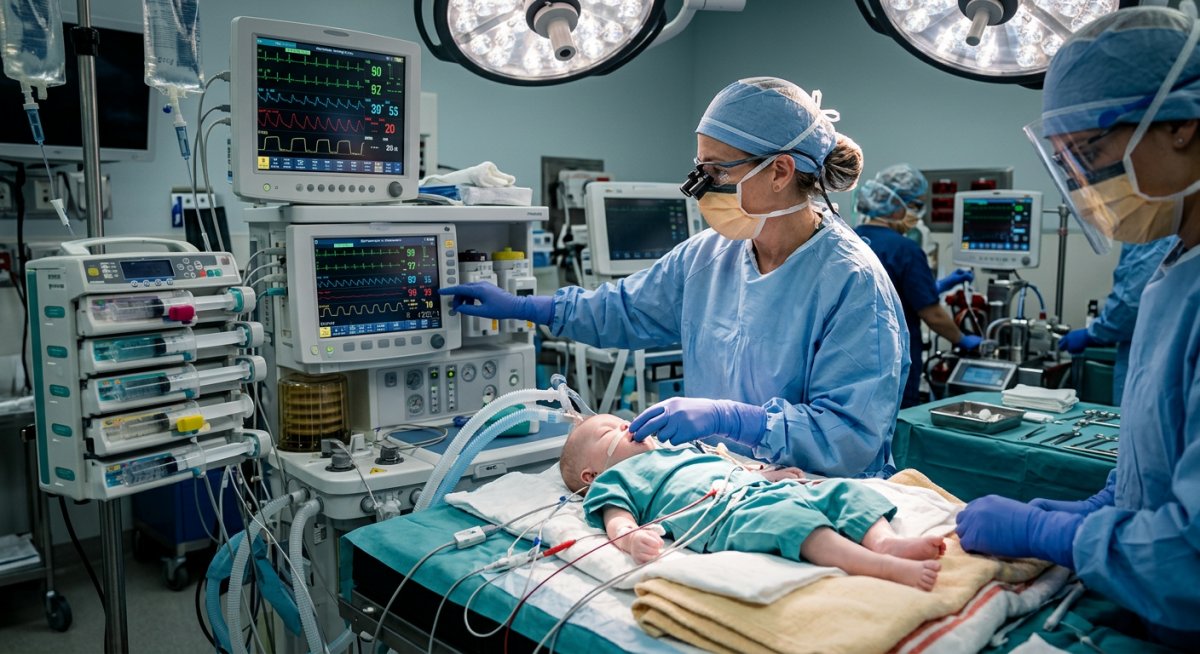 Анестезия при врожденных пороках сердца: как обеспечить безопасность ребенка