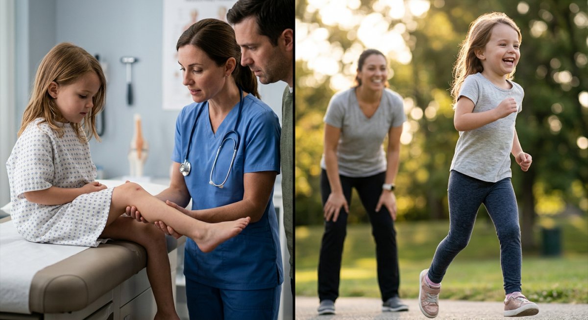 Врожденная контрактура колена у ребенка: от диагноза до полного излечения