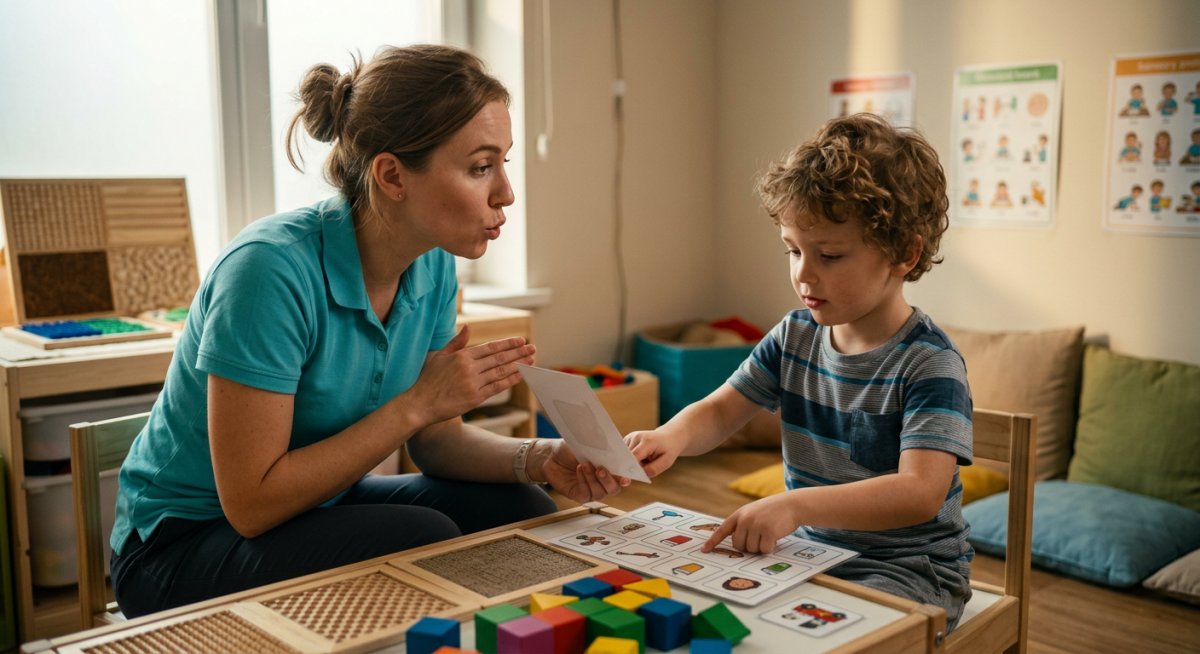 Особенности логопедической работы у детей с аутизмом