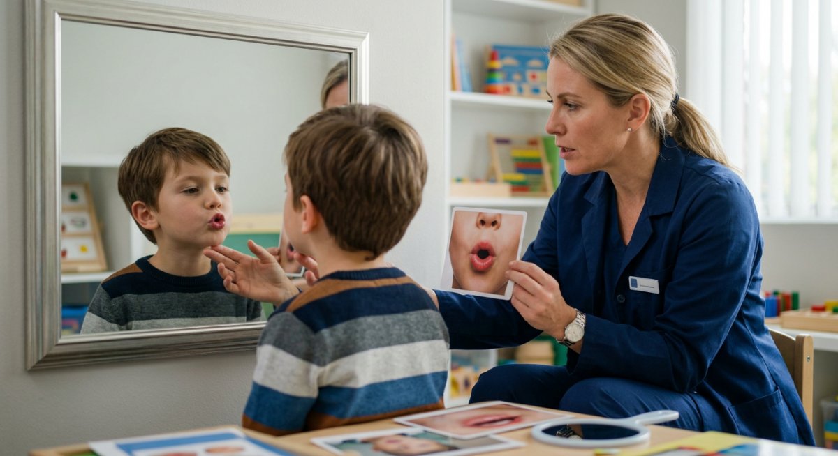 Зачем логопеду нужны зеркала и картинки