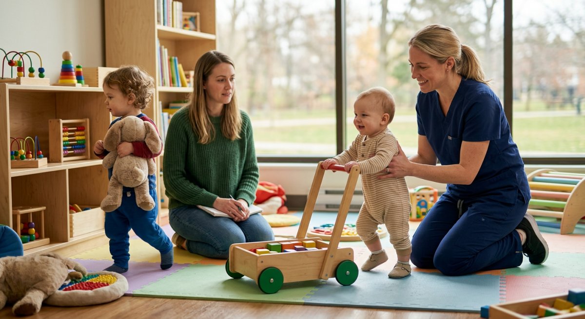 Почему дети начинают ходить в разное время