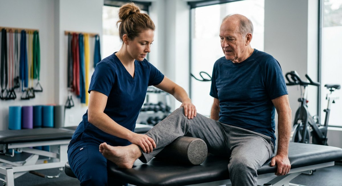Восстановление подвижности колена при артрозе с помощью лечебной физкультуры