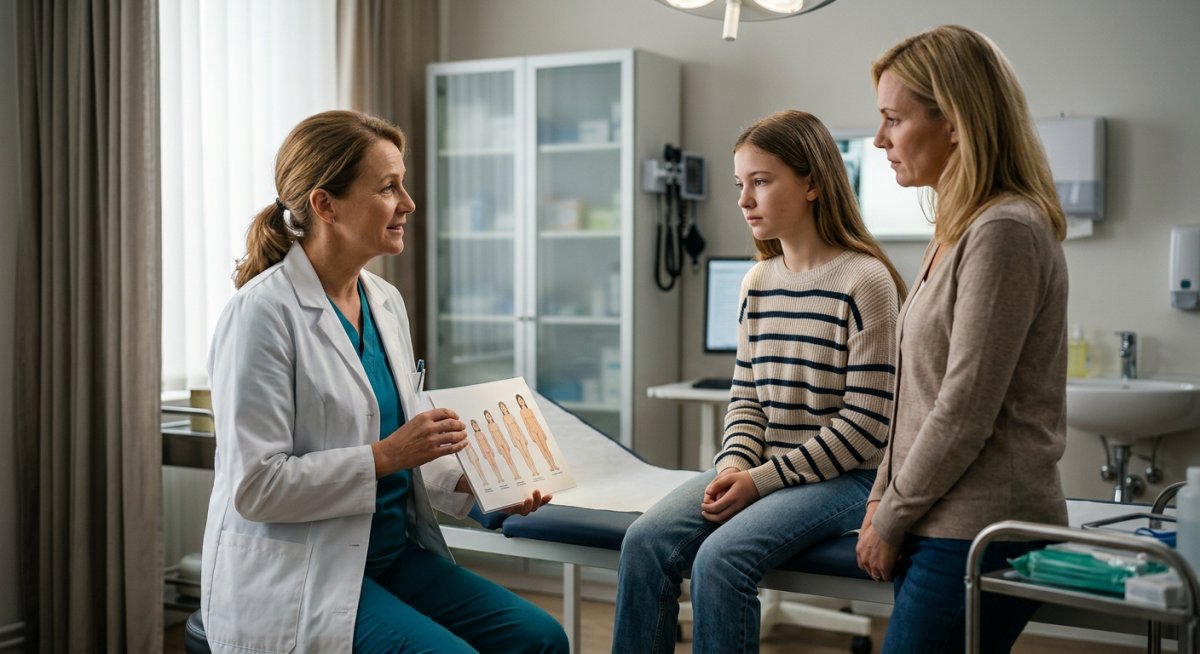 Позднее половое развитие у девочек: причины, симптомы и лечение